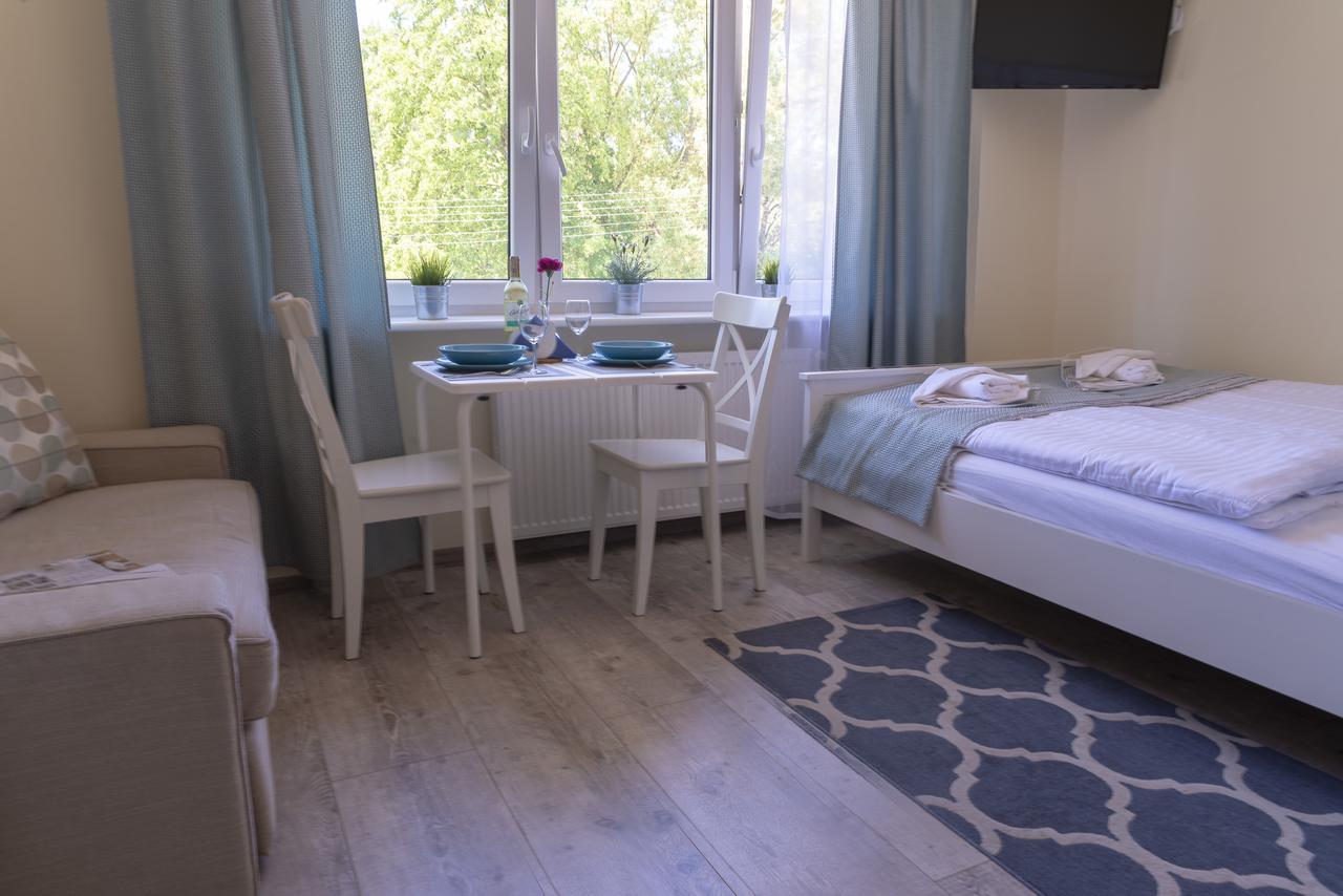 Apartamenty Przystan ミエンジズドロイェ エクステリア 写真
